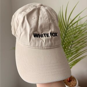 White Fox Hat